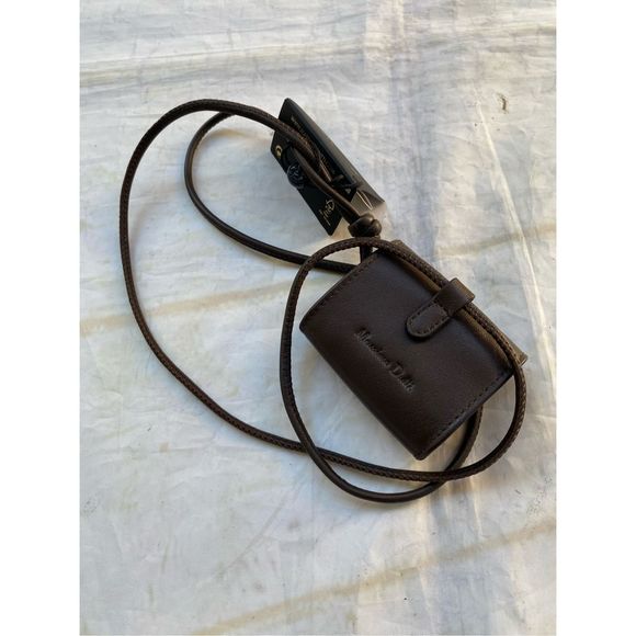 Massimo Dutti Accessories - Leather wireless earphone case Massimo Dutti